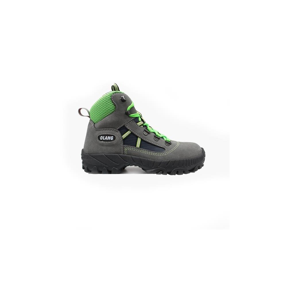 Olang Scarponcino Trekking per Bambini Grigio Asfalto