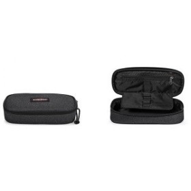 	Eastpak astuccio con unico scomparto ovale chiuso con zip perimetrale e tessuto irridescente