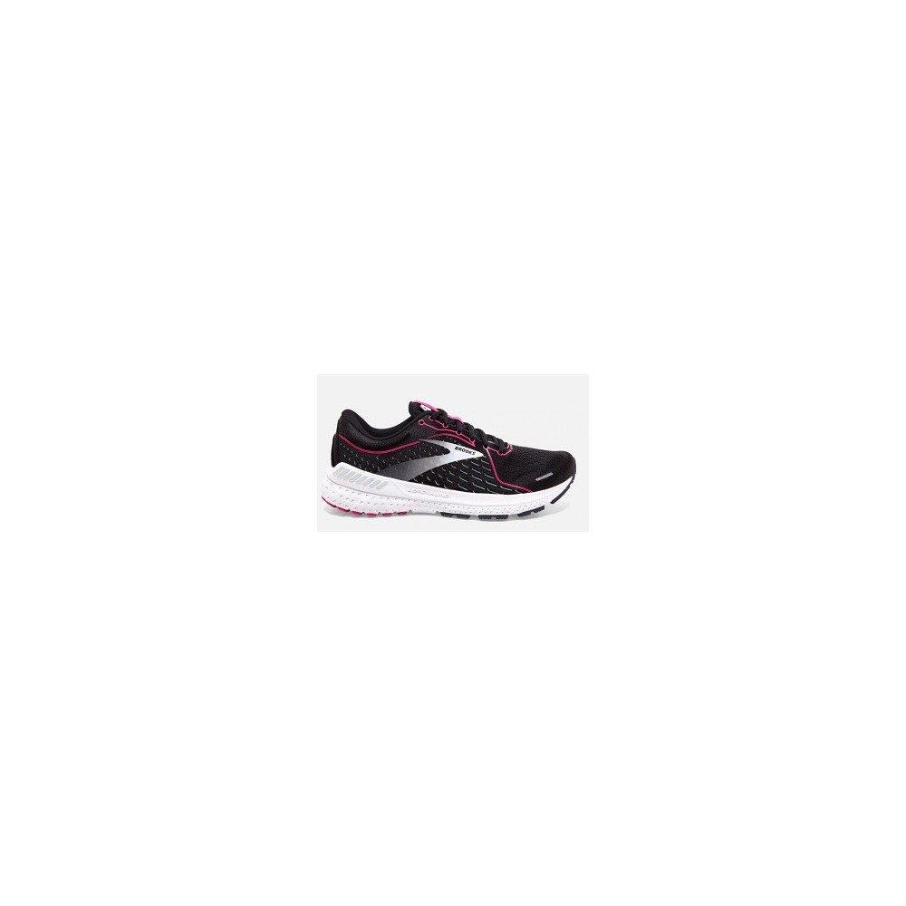 Brooks adrenaline GT21 Per transizioni tallone-punta ancora più fluide, l’intera intersuola è ammortizzata con tecnologia DNA LO