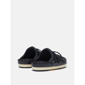 MOON BOOT MULES NYLON BLACK