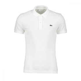 POLO LACOSTE SLIM FIT BIANCO UOMO