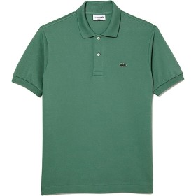 POLO LACOSTE CLASSIC FIT KAKI UOMO
