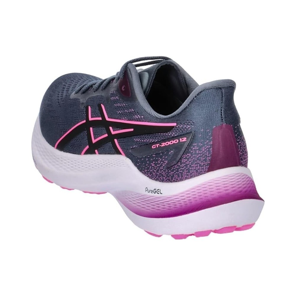 ASICS GT 2000 12 TARMAC/BLACK DONNA