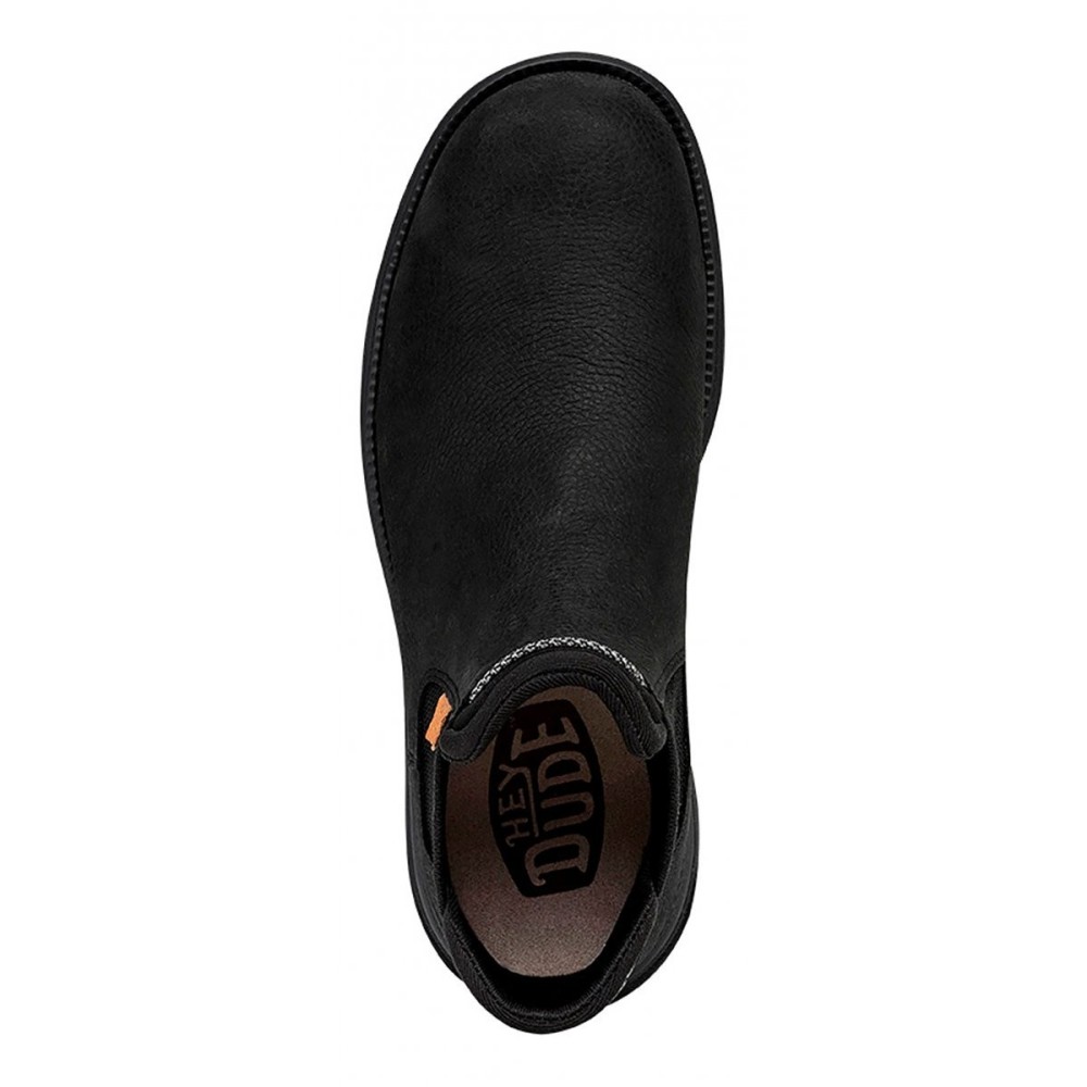 HEY DUDE BRANSON BOOT M CRAFT LEATHER BLACK
