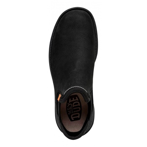 HEY DUDE BRANSON BOOT M CRAFT LEATHER BLACK