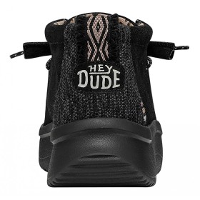 HEY DUDE WENDY PEAK HI SUEDE BLACK 2