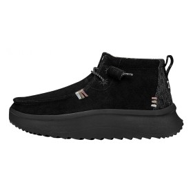 HEY DUDE WENDY PEAK HI SUEDE BLACK