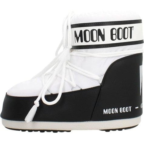 MOON BOOT ICON LOW NYLON BIANCHI
