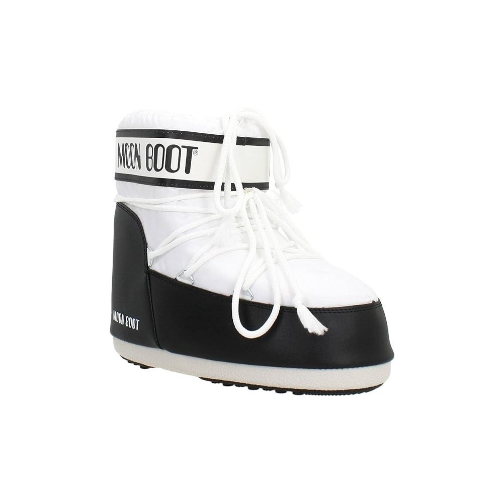 MOON BOOT ICON LOW NYLON BIANCHI
