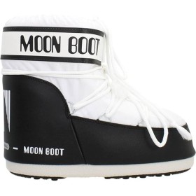 MOON BOOT ICON LOW NYLON BIANCHI 2