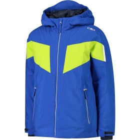 CMP KID JACKET FIX HOOD BLU 2