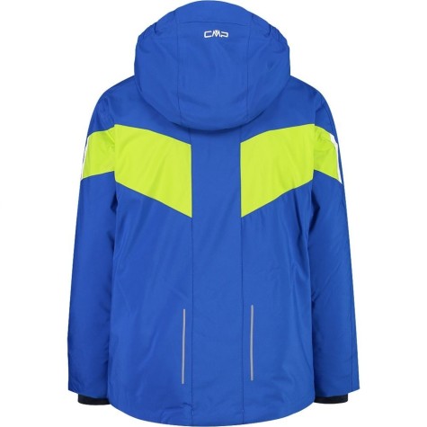 CMP KID JACKET FIX HOOD BLU
