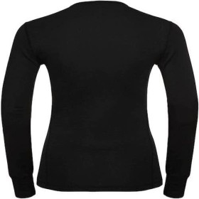 ODLO FITTED WARM MAGLIA TERMICA NERA TECNICA DONNA 2