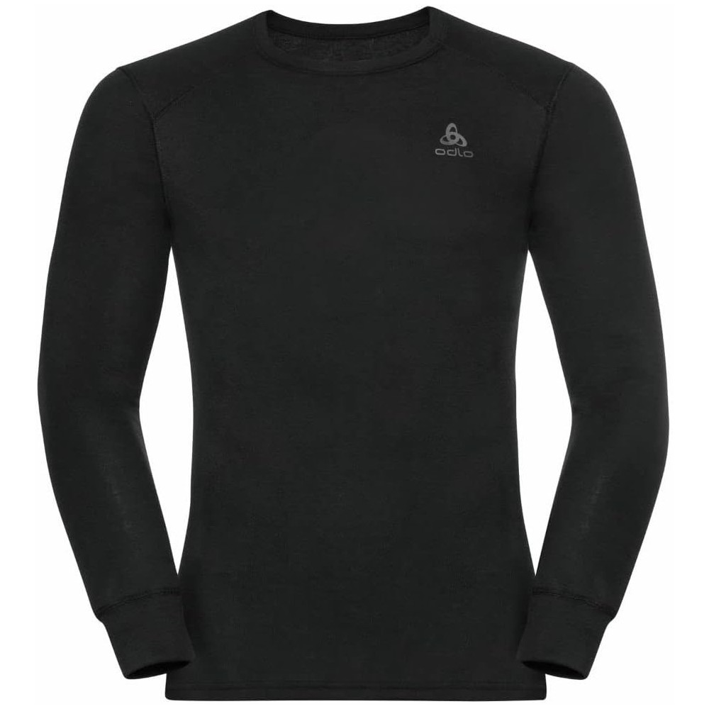 ODLO FITTED CREW NECK NERA TECNICA UOMO