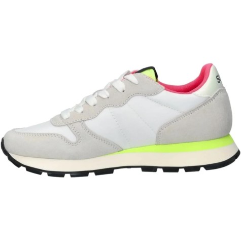 SUN 68 FOOTWEAR ALLY SOLID NYLON BIANCO GIALLO