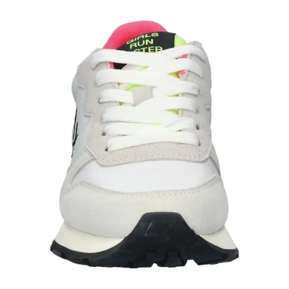 SUN 68 FOOTWEAR ALLY SOLID NYLON BIANCO GIALLO