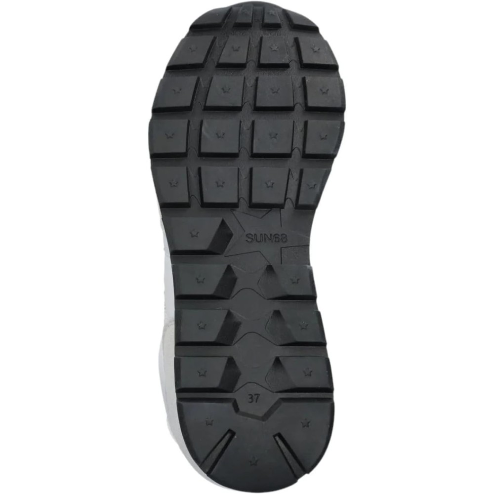 SUN 68 FOOTWEAR ALLY SOLID NYLON BIANCO GIALLO