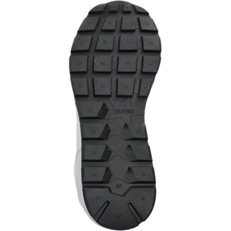 SUN 68 FOOTWEAR ALLY SOLID NYLON BIANCO GIALLO