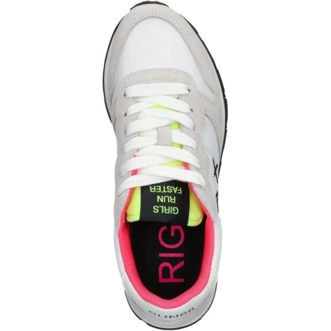 SUN 68 FOOTWEAR ALLY SOLID NYLON BIANCO GIALLO