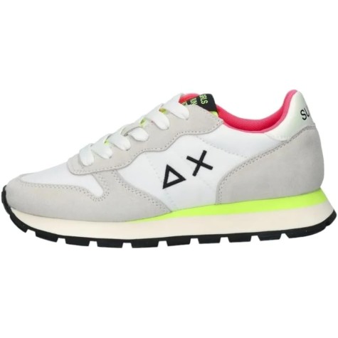SUN 68 FOOTWEAR ALLY SOLID NYLON BIANCO GIALLO