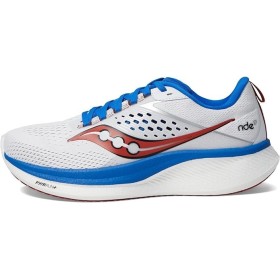 SAUCONY RIDE 17 MEN'S WHITE/COBALT BLANC