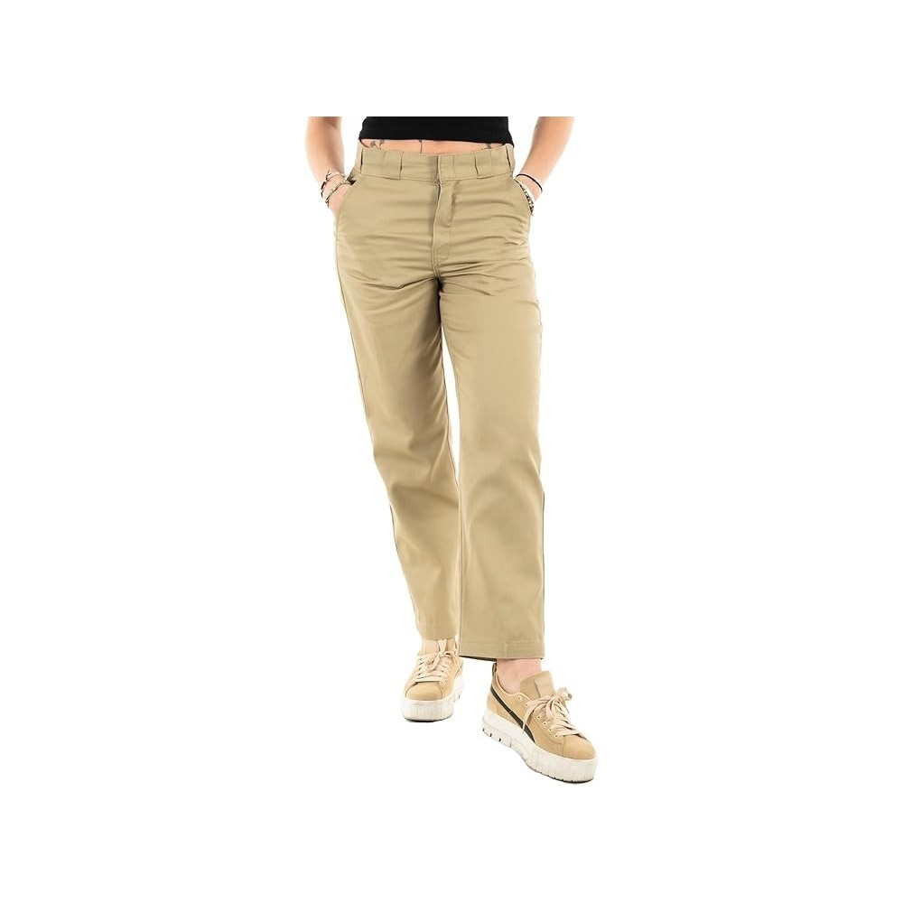 DICKIES PANTALONE DONNA BEIGE