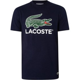 T-SHIRT LACOSTE CLASSIC FIT BLEU MARINE 166 UOMO
