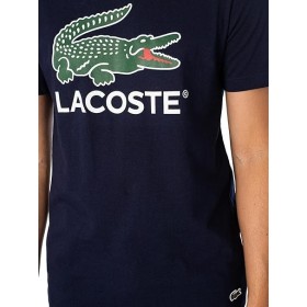 T-SHIRT LACOSTE CLASSIC FIT BLEU MARINE 166 UOMO 2