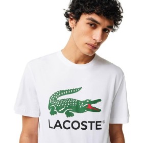 T-SHIRT LACOSTE CLASSIC FIT BLANC 001 UOMO 2