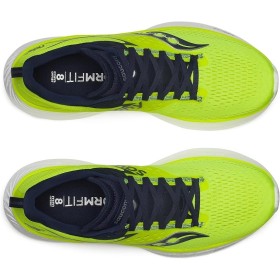 SAUCONY RIDE 17 UOMO CITRON NAVY JAUNE 2