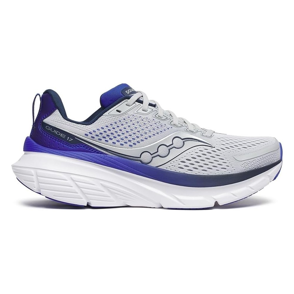 SAUCONY GUIDE 17 UOMO CLOUD ROYAL GRISE