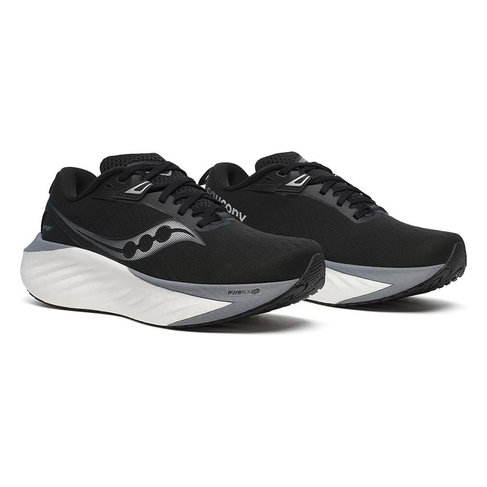 SAUCONY TRIUMPH 22 BLAKC WHITE