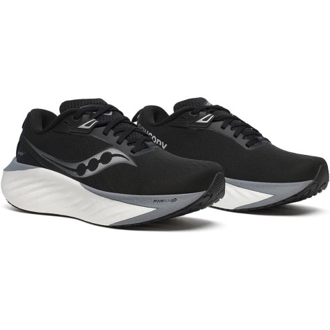 SAUCONY TRIUMPH 22 BLAKC WHITE