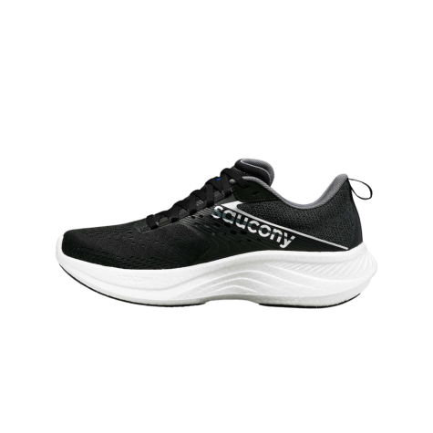 SAUCONY RIDE 17 UOMO BLACK WHITE