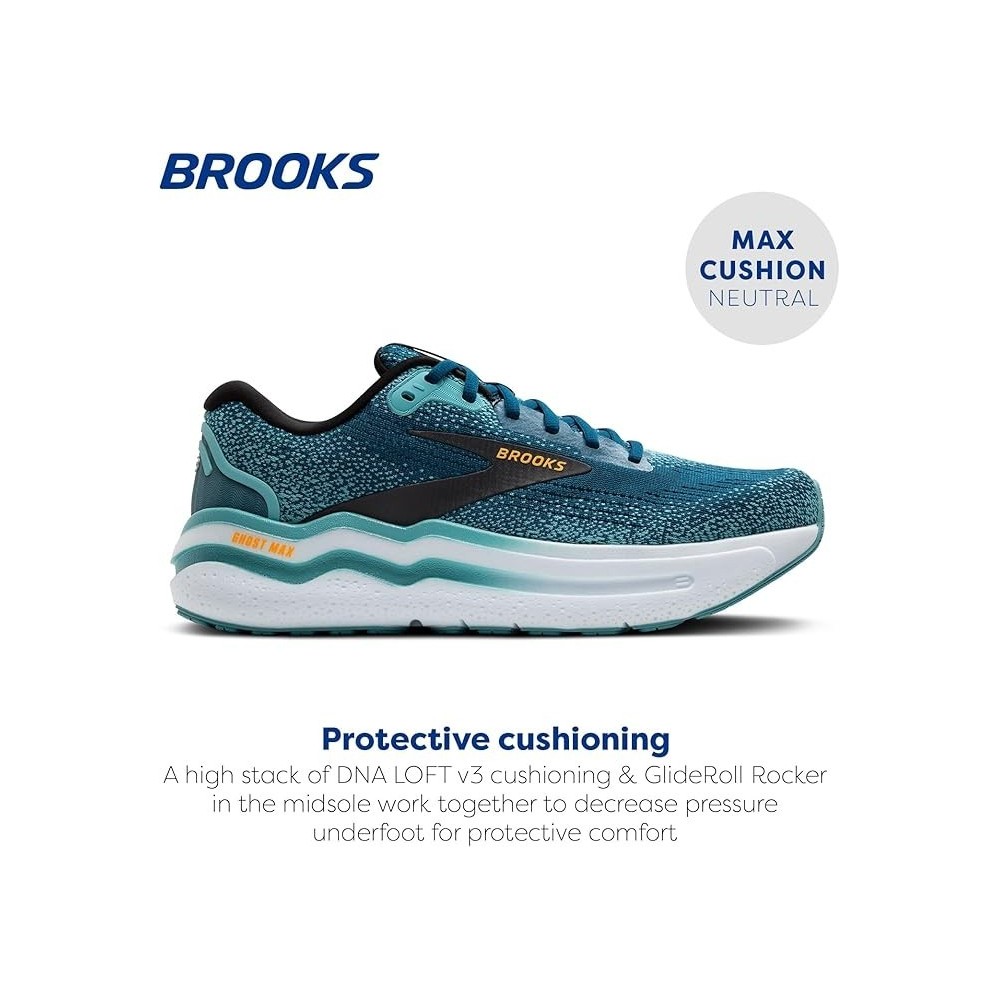 BROOKS GHOST MAX 2 UOMO BLU
