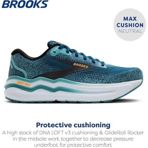 BROOKS GHOST MAX 2 UOMO BLU