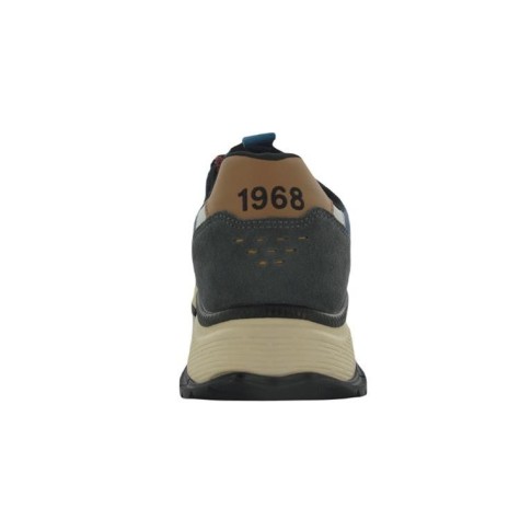 SUN 68 FIRE AND CAMPING NAVY BLUE UOMO