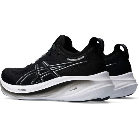ASICS GEL NIMBUS 26 DONNA BLACK/GRAPHITE GREY