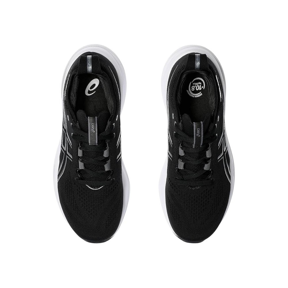 ASICS GEL NIMBUS 26 DONNA BLACK/GRAPHITE GREY