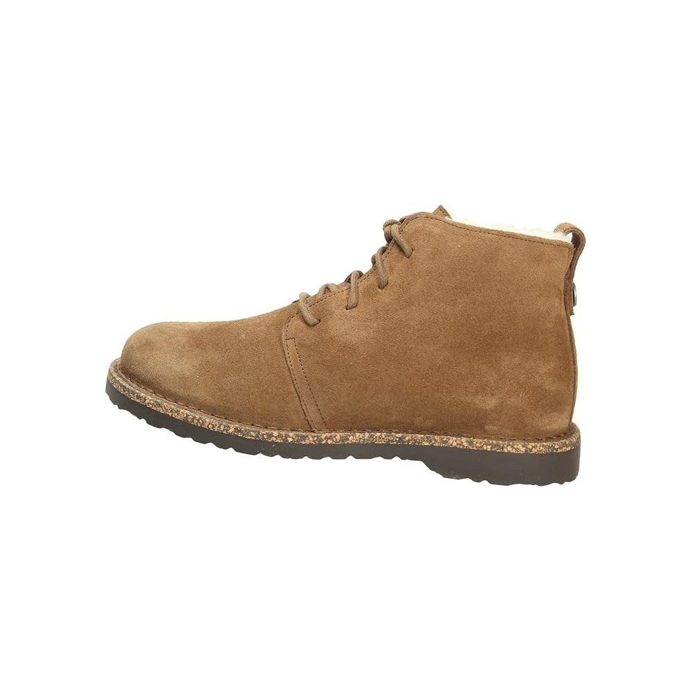 BIRKENSTOCK UPPSALA MID SHEARLING DARK TEA