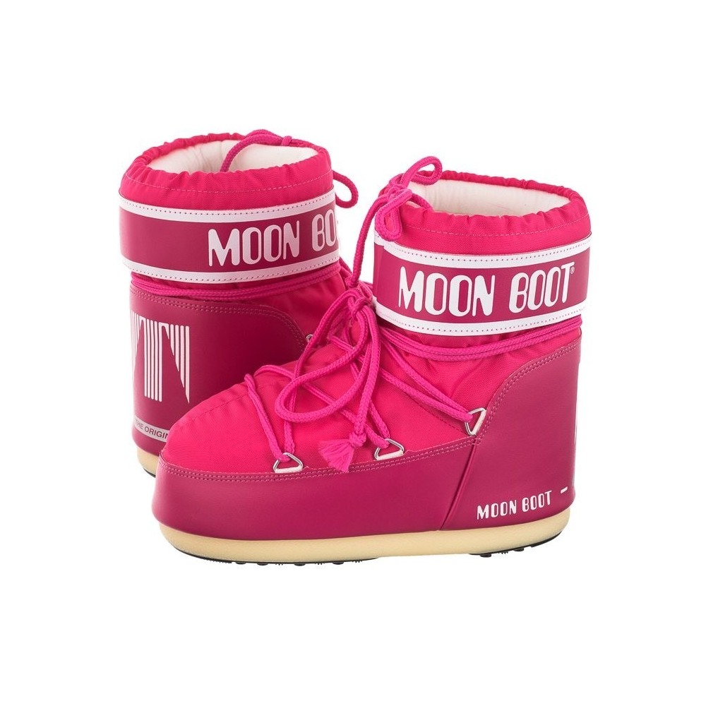 MOON BOOT LOW NYLON BOUGAINVILLEA