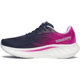 SAUCONY RIDE 18 DONNA NAVY FUCHSIA 2
