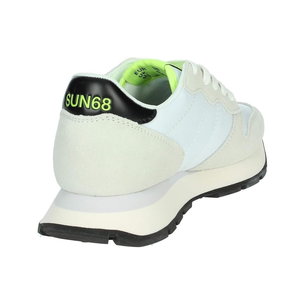 SUN 68 ALLY SOLID NYLON DONNA BIANCO FUXIA FLUO