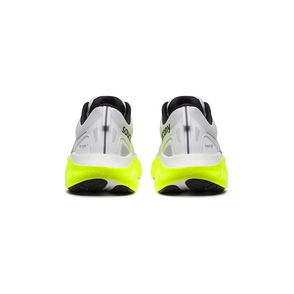 SAUCONY TRIUMPH 22 UOMO WHITE CITRON