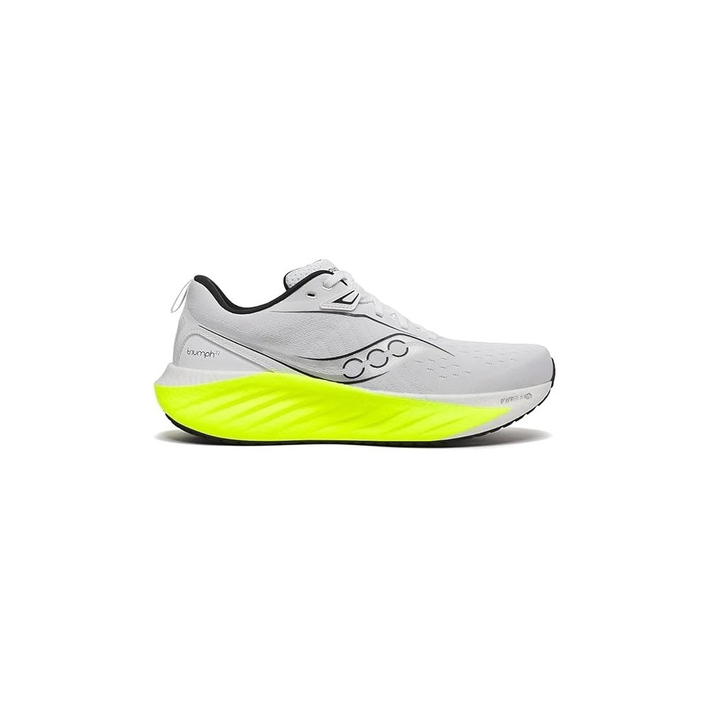 SAUCONY TRIUMPH 22 UOMO WHITE CITRON