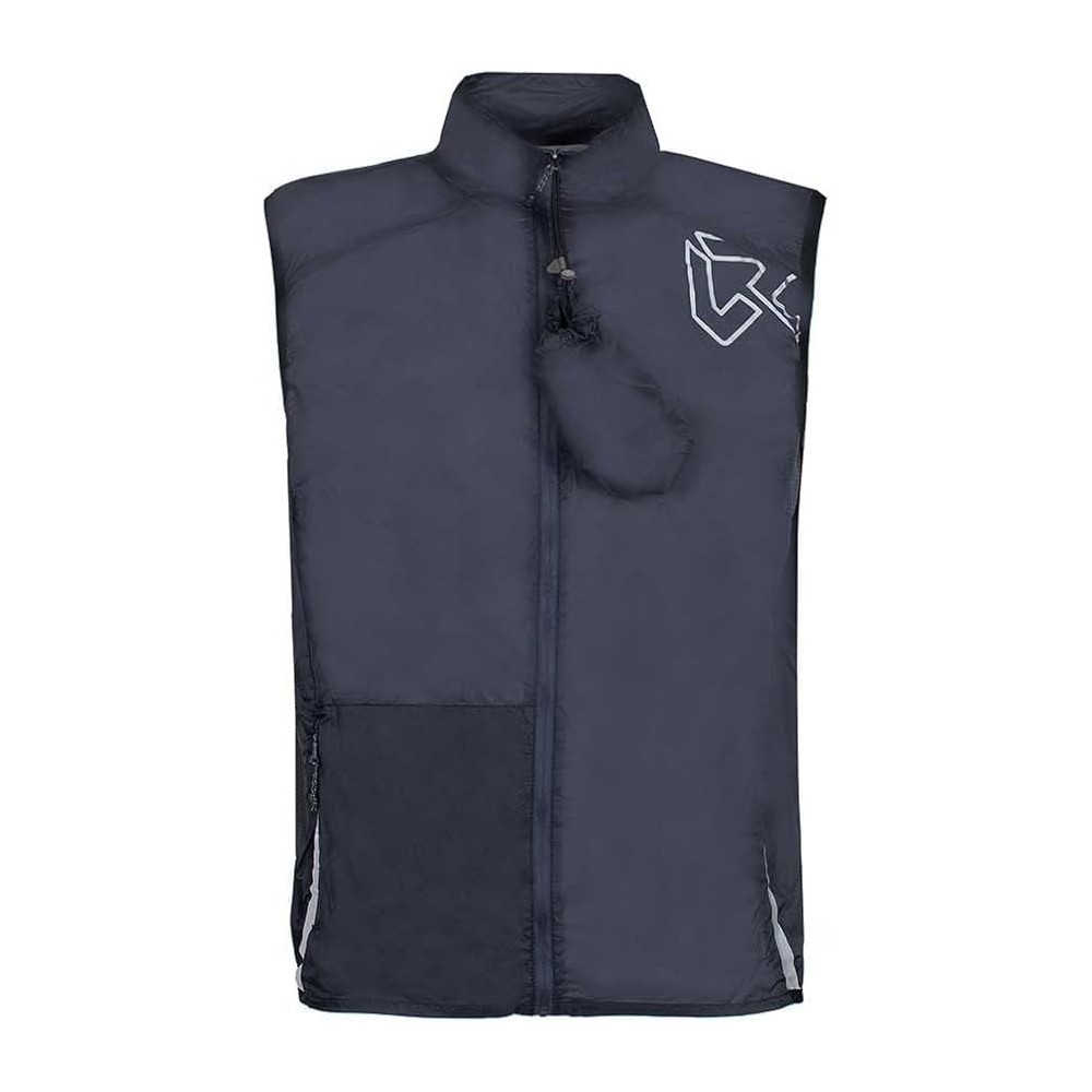 ROCK EXPERIENCE UOMO GILET FIRE MAN VEST EBONY