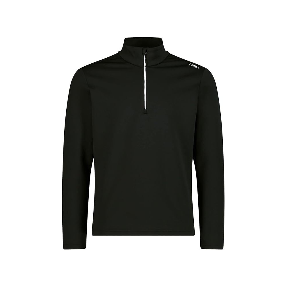 PILE MEZZA ZIP STRECH NERO UOMO