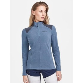 CRAF DONNA MEZZA ZIP CORE EDGETHERMAL FLOW ASFALT 2