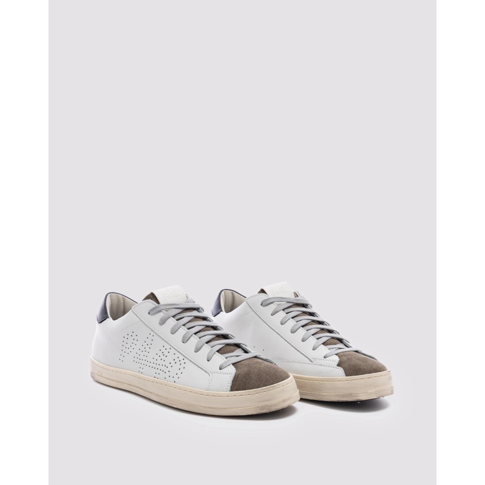 P448 COJOHN  UOMO WHITE OLIVE