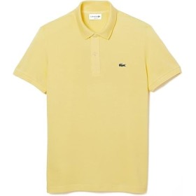 POLO LACOSTE SLIM 4012 107 GIALLA UOMO